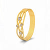 Calastara Geometric Gold Cuff Bracelet – Anti Tarnish Minimal Statement Bracelet