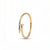 Calastara Luxe Nail Crystal Gold Bracelet for Women