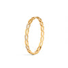 Calastara Luxe Link Crystal Gold Bracelet for Women