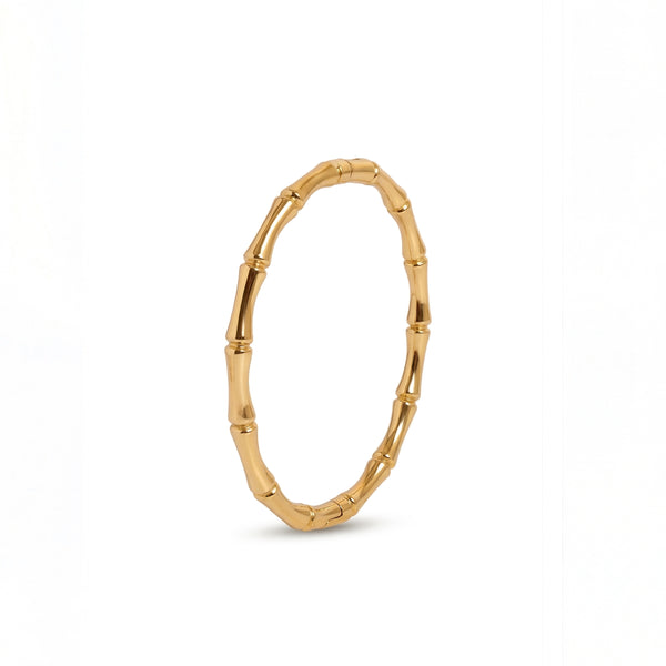 Calastara Bamboo Luxe Gold Bracelet for Women