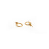 Calastara Minimalist Bold Circle Drop Hoop Earrings for Women