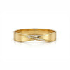 Calastara Luxe Twist Crystal Gold Bracelet for Women