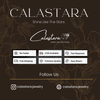 Calastara Luxe Link Anti-Tarnish Gold Earrings