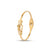Calastara Golden Butterfly Charm Bracelet for Women