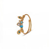 Calastara Evil Eye Charm Gold Bracelet for Women