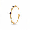 Calastara Nazar Evil Eye Gold Bracelet – Anti Tarnish Minimal Charm Bracelet