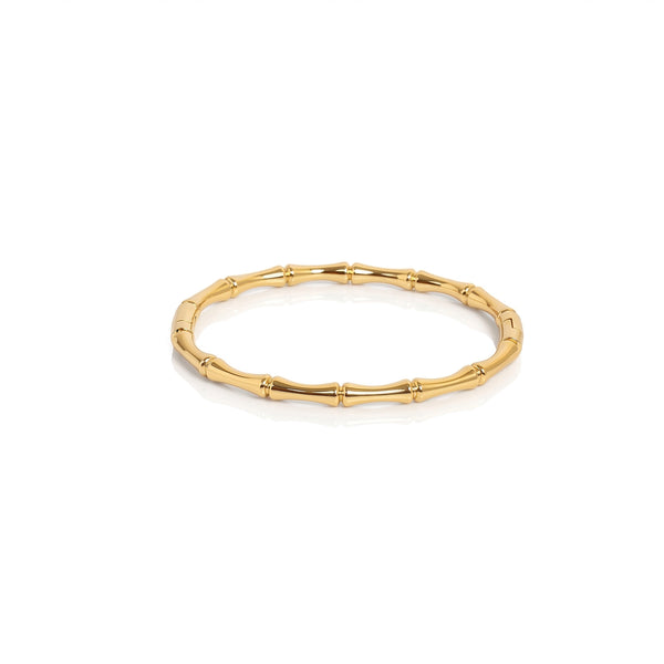 Calastara Bamboo Luxe Gold Bracelet for Women