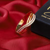 Calastara Infinity Glow Crystal Gold Bracelet for Women