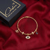 Calastara Evil Eye Charm Gold Bracelet for Women