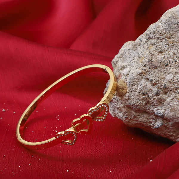Calastara Heart Gold Bracelet for Women
